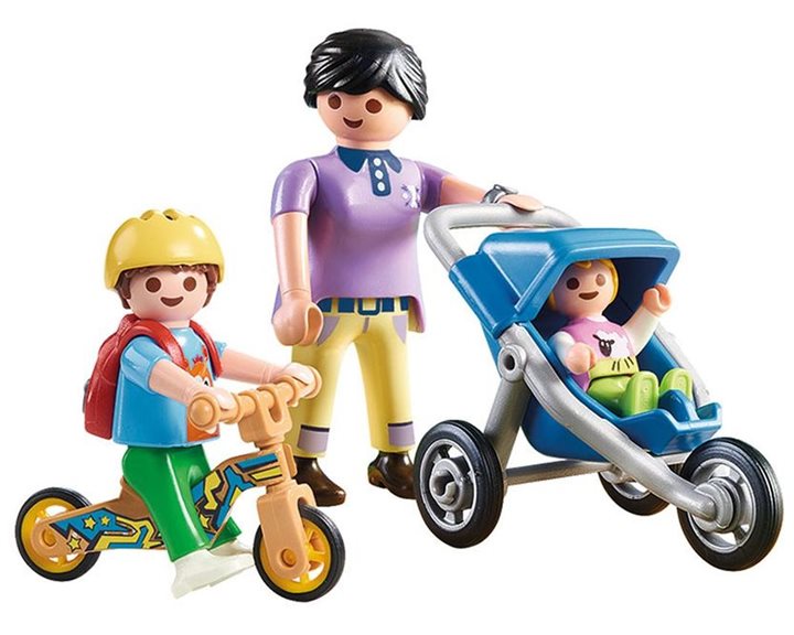 Playmobil Μαμά Και Παιδάκια 70284