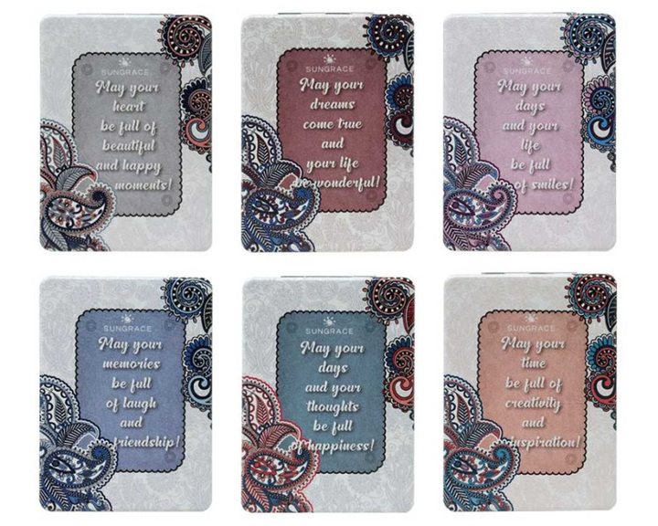 Καθρεφτάκι Sungrace Art Design Positive Messeges SG20-28