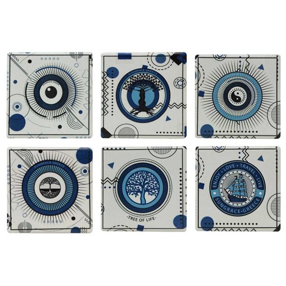 Μαγνητάκι Κεραμικό Sungrace Modern Art Blue Eye SG20-47