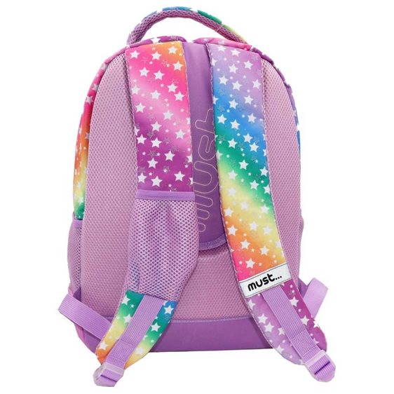 Σακίδιο Πλάτης Must 32x18x43cm 3θήκες Princess Make Today563037