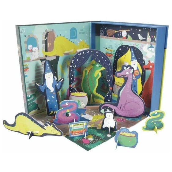 Παζλ Floss Rock 20τμχ Spellbound Pop-Out Play Scenes 43P6377