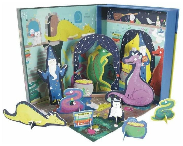 Παζλ Floss Rock 20τμχ Spellbound Pop-Out Play Scenes 43P6377