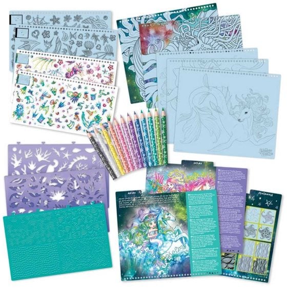 Nebulous Stars Creative Sketchbook Fantasy Horses - Water 11372