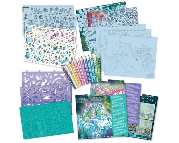 Nebulous Stars Creative Sketchbook Fantasy Horses - Water 11372