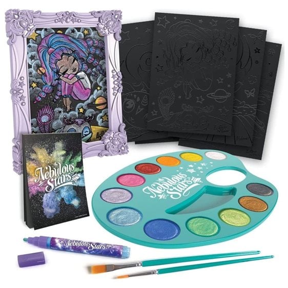 Nebulous Stars Pitch Black Art Set 11207