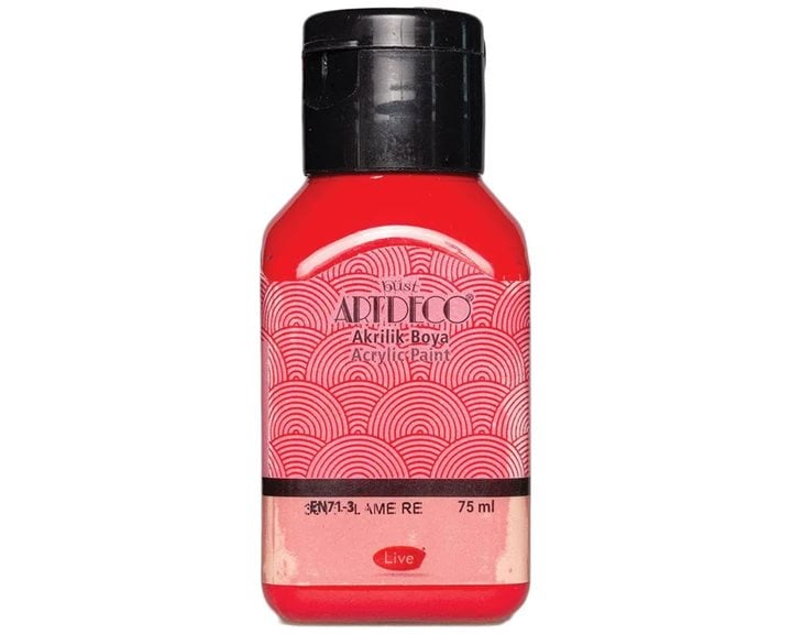 Artdeco 75 ml Ακρυλικό Flame Red 3015