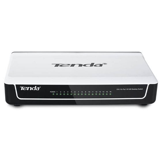 TENDA 16-PORT 10/100 DESKTOP SWITCH