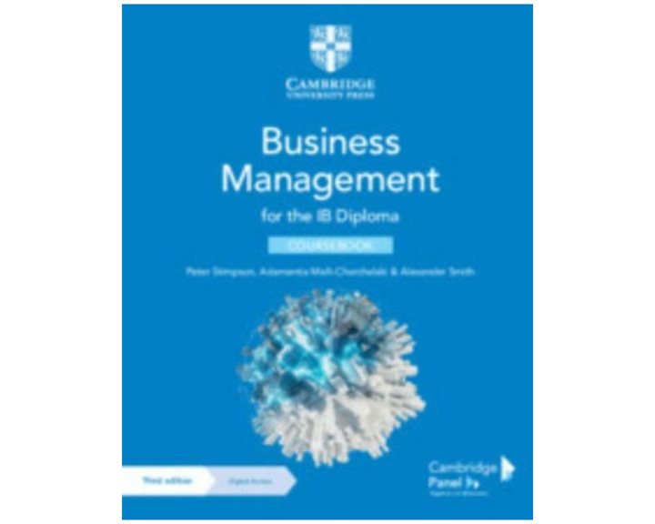 Business Management For The Ib Diploma 3rd Ed