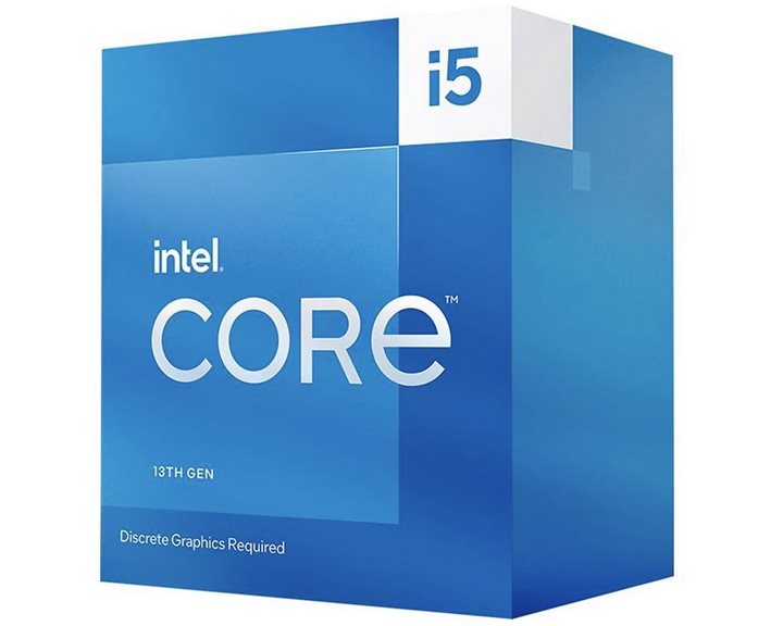 INTEL CPU CORE i5 13400F, 10C/16T, 2.50GHz, CACHE 20MB, SOCKET LGA1700 13th GEN, BOX, 3YW. BX8071513400F