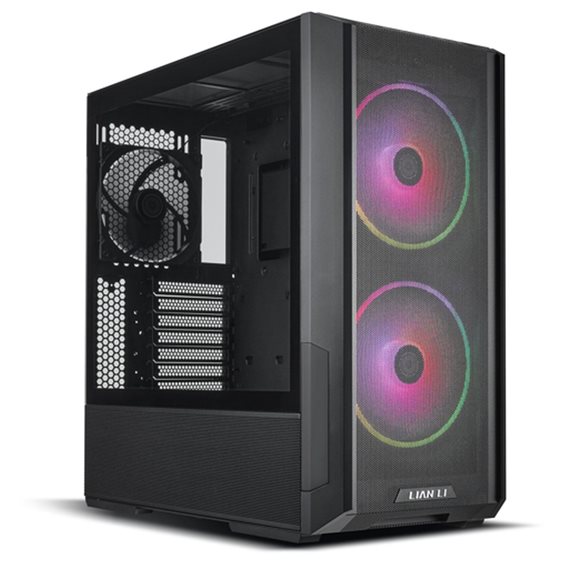 Lian Li LANCOOL 216 RGB black - EATX/ATX/MICRO-ATX/MINI-ITX (front 160mm ARGB x2, rear 140mmx1)