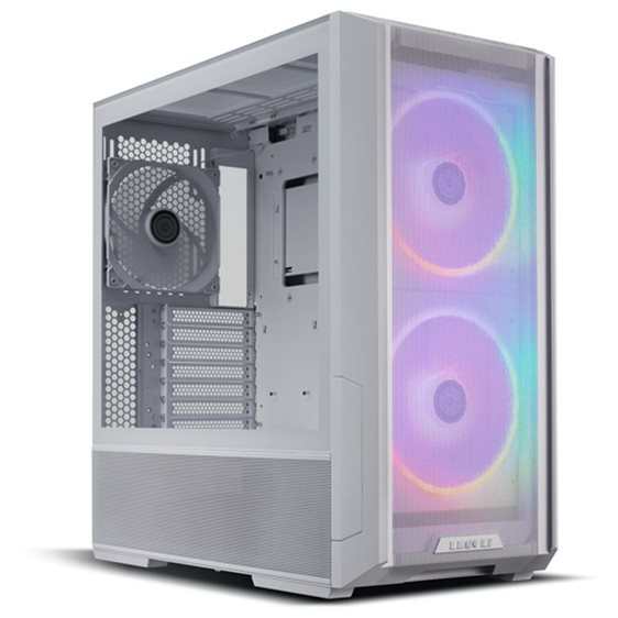 Lian Li LANCOOL 216 RGB white - EATX/ATX/MICRO-ATX/MINI-ITX (front 160mm ARGB x2, rear 140mmx1)