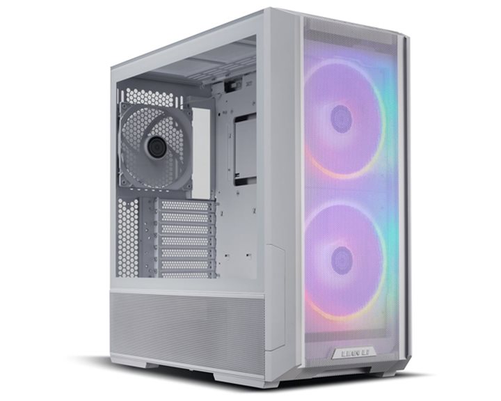 Lian Li LANCOOL 216 RGB white - EATX/ATX/MICRO-ATX/MINI-ITX (front 160mm ARGB x2, rear 140mmx1)