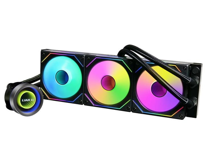 Lian Li Galahad II Trinity 360 SL-Inf Black - AIO GPU Liquid Cooler  with ARGB INFINITY Fans
