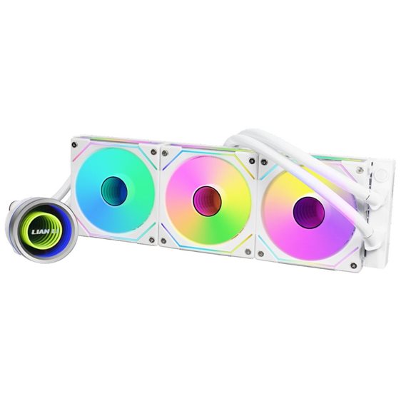 Lian Li Galahad II Trinity 360 SL-Inf White - AIO GPU Liquid Cooler  with ARGB INFINITY Fans