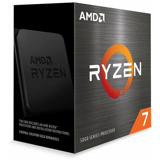 AMD CPU RYZEN 7 5700X BOX, 8C/16T, 3.4- 4.6GHz, CACHE 4MB L2+32MB L3, SOCKET AM4, BOX, 3YW. 100-100000926WOF