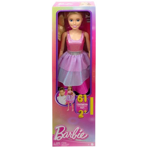 Mattel Barbie- Μεγάλη Κούκλα 61 Εκ. HJY02