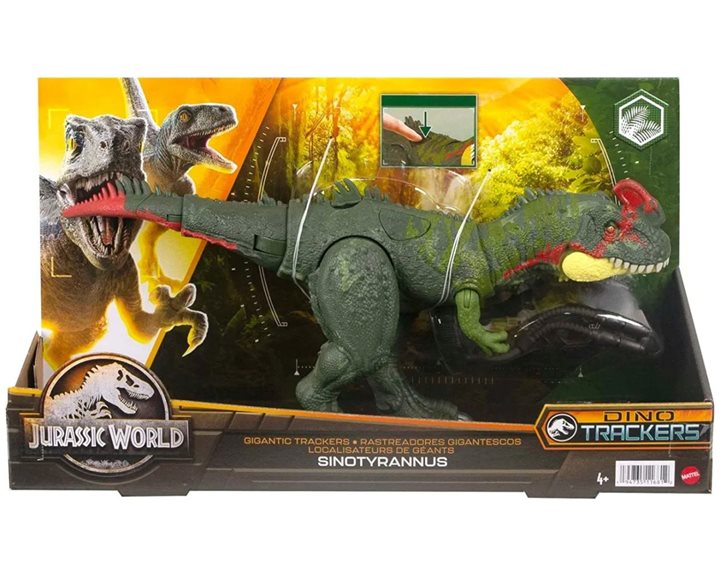 Mattel Jurassic World Dominion Gigantic Tracker Sinotyrannus Νέοι Μεγάλοι Δεινόσαυροι 35 εκ.