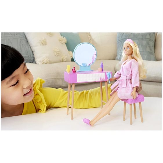Mattel Barbie Υπνοδωμάτιο Με Κούκλα HPT55