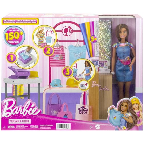 Mattel Barbie- Εργαστήριο Μόδας HKT78