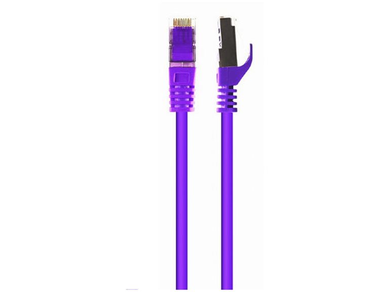 CABLEXPERT FTP CAT6 UTP PATCH CORD SHIELDED PURPLE 0.25M