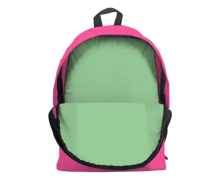 Σακίδιο Πλάτης Must 32x17x42cm Monochrome 1 θήκη RPET Plus Ροζ Fluo 584607