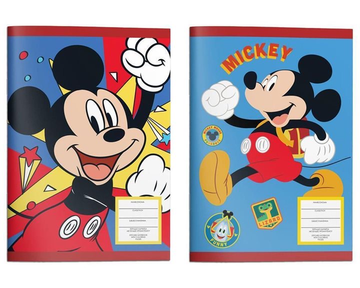 Τετράδιο Καρφίτσα 17x25 40Φ Mickey 563530