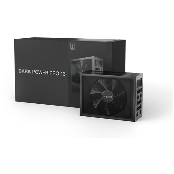 BEQUIET PSU DARK POWER PRO 13 1300W BN331, TITANIUM CERTIFIED, MODULAR CABLES, SILENT WINGS 135MM FAN, 10YW.