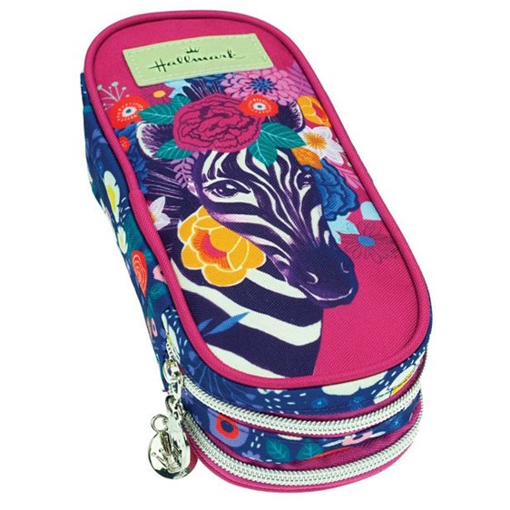 Κασετίνα Oval Hallmark Zebra 333-24141