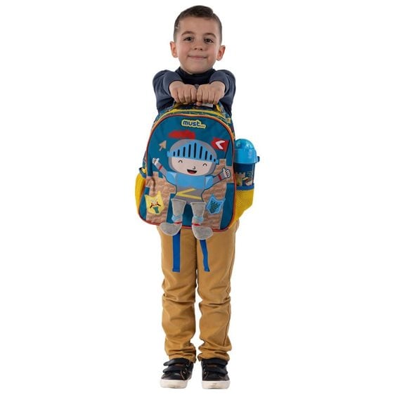 Τσάντα Πλάτης Νηπίου Must 27χ10χ31cm 2 Θήκες Charmy Knight