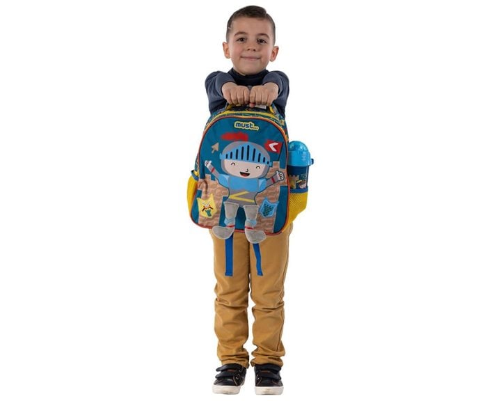 Τσάντα Πλάτης Νηπίου Must 27χ10χ31cm 2 Θήκες Charmy Knight