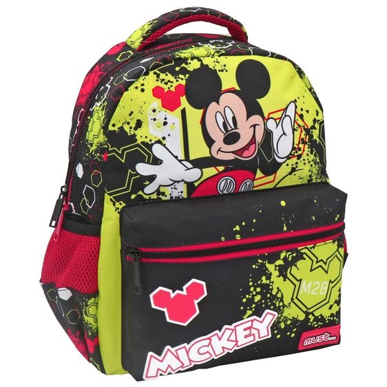 Τσάντα Πλάτης Νηπίου Must 27χ10χ31cm 2 Θήκες Disney Mickey Mouse M28