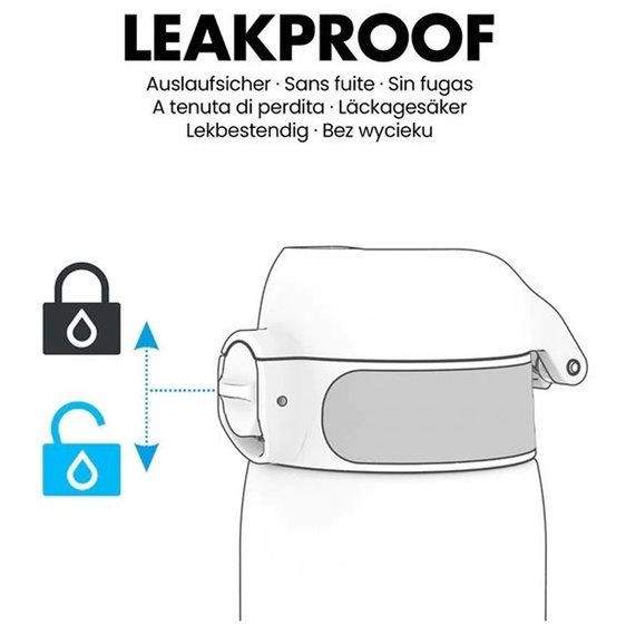 Παγούρι Αλουμινίου Θερμός ION8 320ml ROSEB