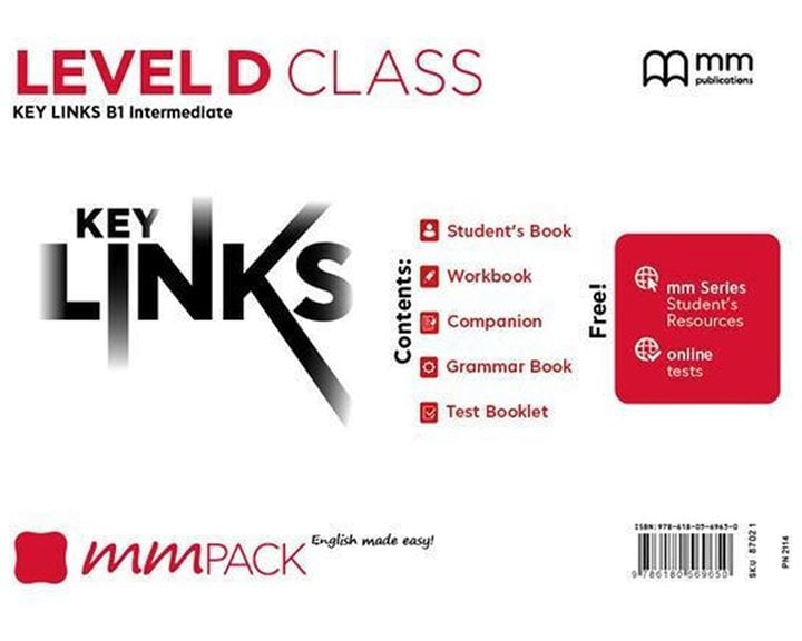 Mm Key Links D Class - Sku 87021 (key Links B1 Pack)