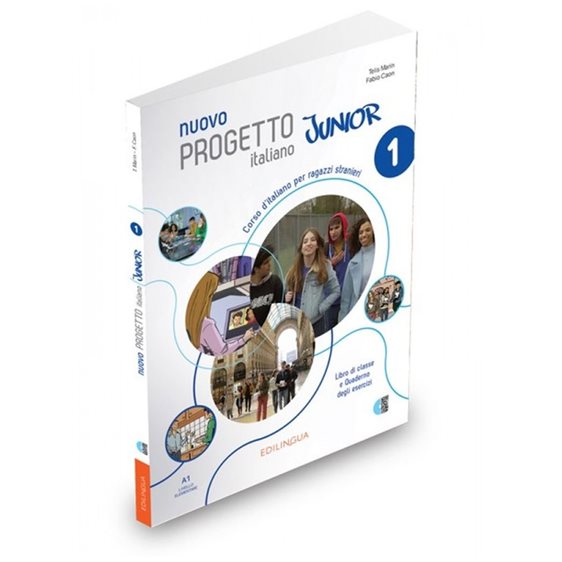 Nuovo Progetto Italiano Junior Corso Italiano Per Ragazzi Stranieri  1  - Libro Di Classe E Quaderno Degli Esercizi