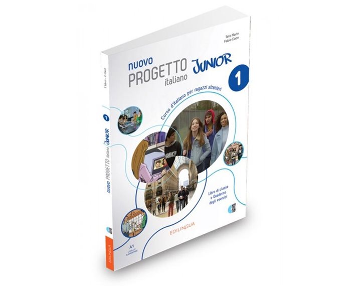 Nuovo Progetto Italiano Junior Corso Italiano Per Ragazzi Stranieri  1  - Libro Di Classe E Quaderno Degli Esercizi