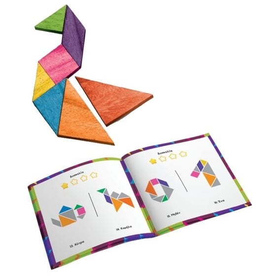 Επιτραπέζιο Παιχνίδι Tangram Για Παιδιά 100838