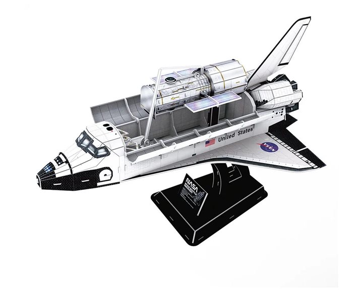 Πάζλ CubicFun 3D Nasa Space Shuttle Discovery 8+ 126pieces