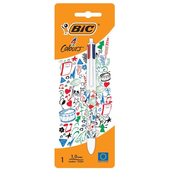 Στυλό Bic Doodle 4Colours