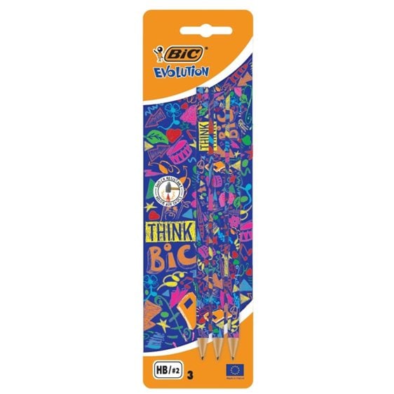 Μολύβι Bic Doodle 3τμχ