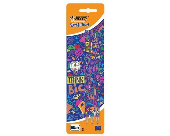 Μολύβι Bic Doodle 3τμχ