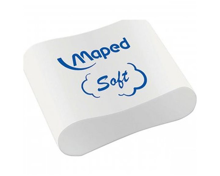 Γόμα Maped Essentials Soft mediym λευκη