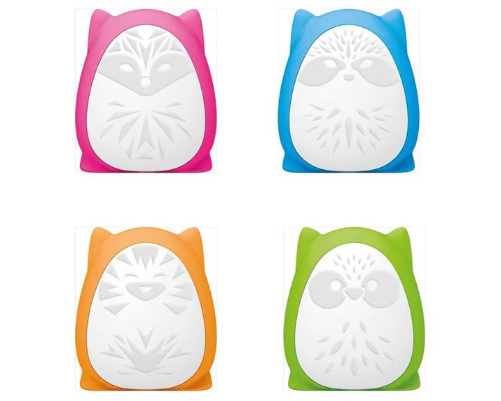 Γόμα maped mini cute squeeze display