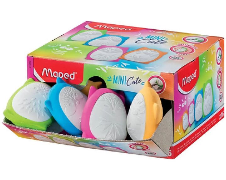 Γόμα maped mini cute squeeze display