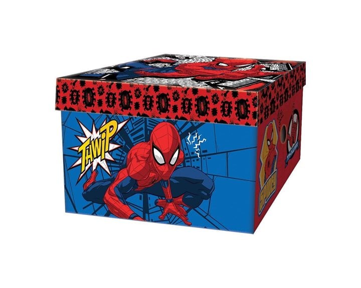 Κουτί Αποθήκευσης Χάρτινο 33x24x18cm Spiderman 000508320