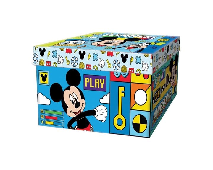 Κουτί Αποθήκευσης Χάρτινο 33x24x18cm Mickey 000564155