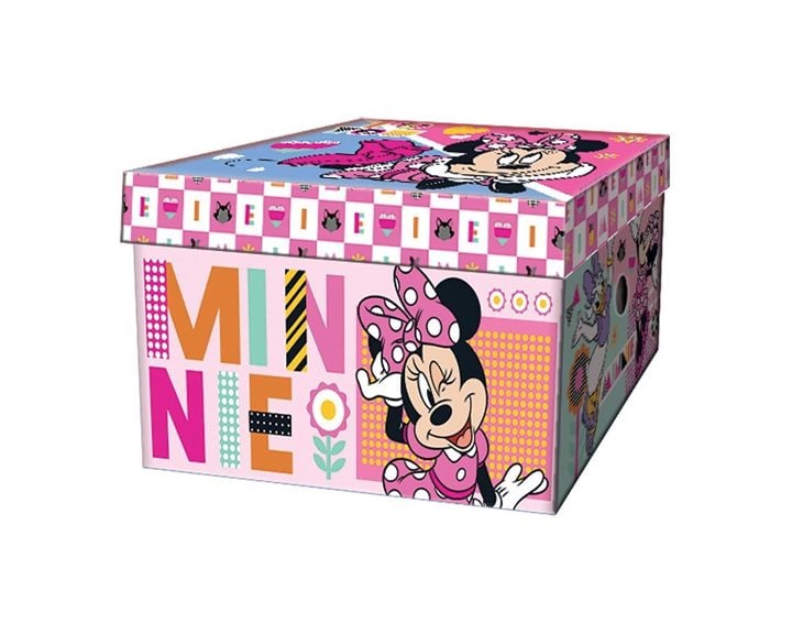 Κουτί Αποθήκευσης Χάρτινο 33x24x18cm Minnie 000564154