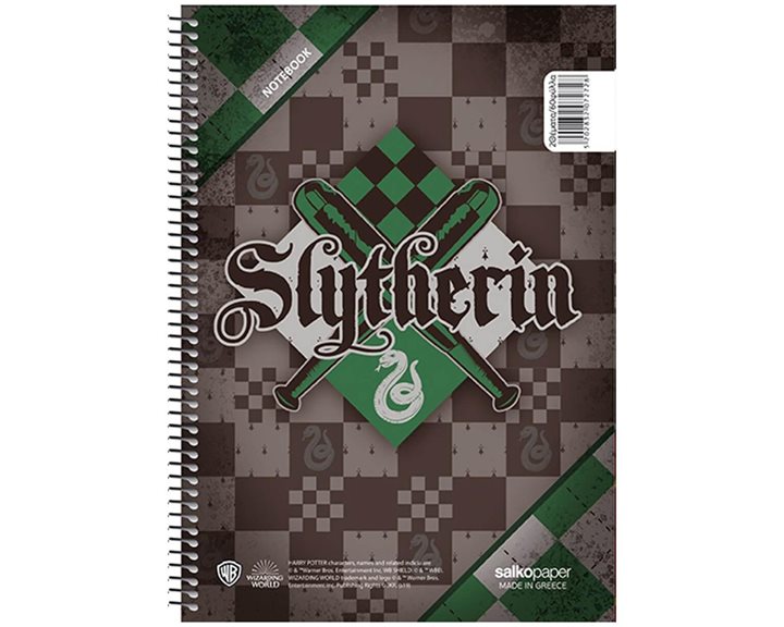 Τετράδιο Σπιράλ 17x25 Salko Harry Potter School Pride 1Θέμα 7271