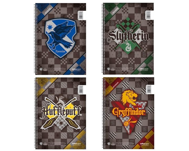 Τετράδιο Σπιράλ 17x25 Salko Harry Potter School Pride 1Θέμα 7271