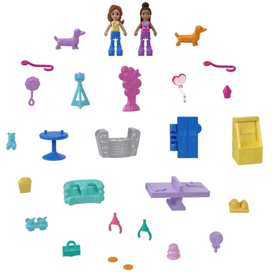 Mattel Polly Pocket  Σκυλάκι Πινιάτα Έκπληξη Σετ