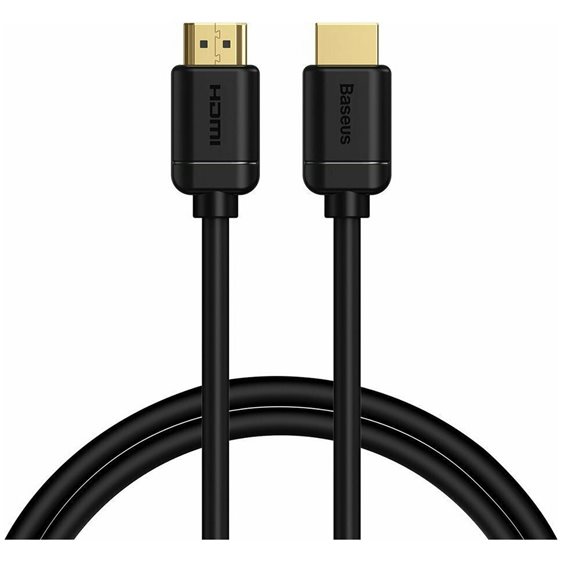 Baseus 2x HDMI 2.0 4K 60Hz Cable HDR 18Gbps 1m Black (CAKGQ-A01) (BASCAKGQ-A01)
